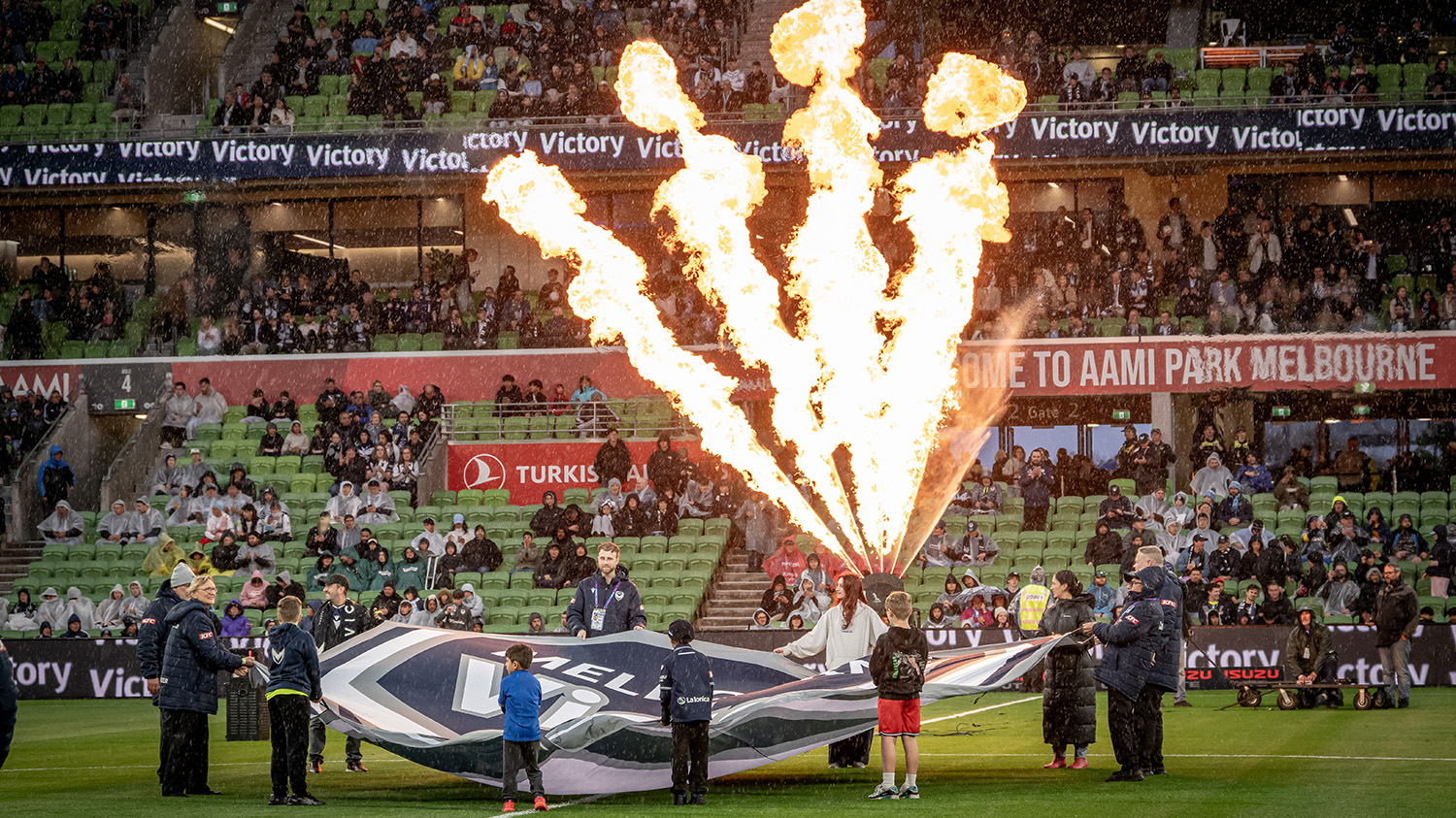 Game day photography Melbourne Victory