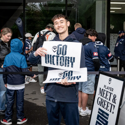 Giveaways and player meet and greet