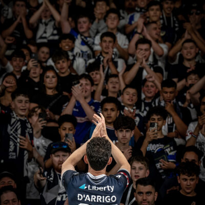 Post-match celebrations